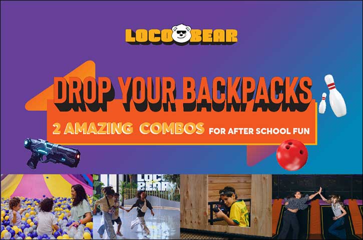 Loco Bear's Drop Your Backpacks' campaign turns Back-to-School into an adventure for students