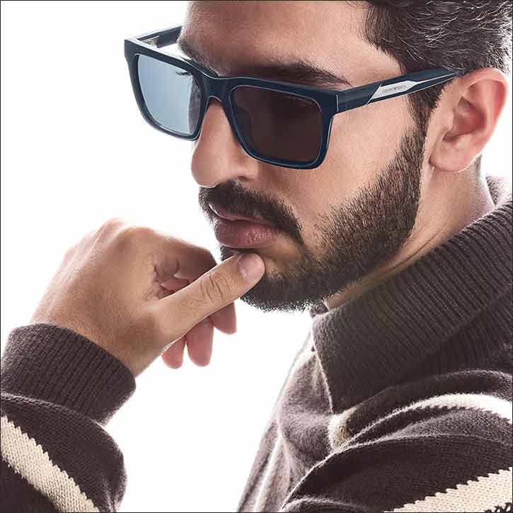 Mohammed al-ahbabi for emporio armani eyewear in the Middle East