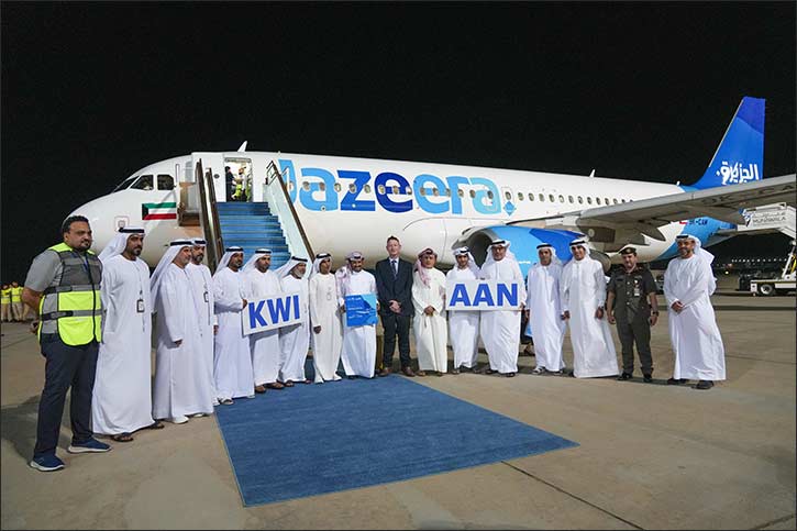 Jazeera Airways marks Abu Dhabi return with four weekly flights to Zayed International Airport and Al Ain International Airport