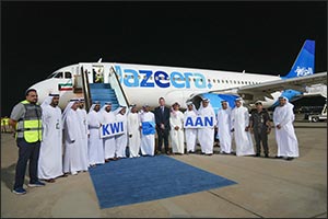 Jazeera Airways marks Abu Dhabi return with four weekly flights to Zayed International Airport and Al Ain International Airport