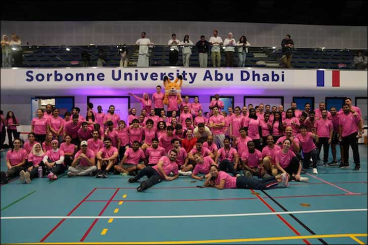 Sorbonne University Abu Dhabi Champions Community well-being through its Pink October Fitness Challenge