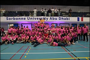 Sorbonne University Abu Dhabi Champions Community well-being through its Pink October Fitness Challe ...