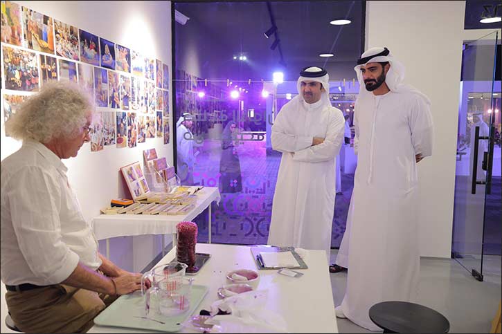 Minister of Culture visits Fareej Art and Design Festival in Qatar and commends Gulf creative movement