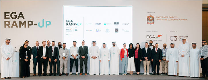 Under the Support of Ministry of Economy and Tourism Aspiring UAE entrepreneurs awarded at latest final of EGA Ramp-Up, EGA's programme to empower UAE-based start-ups