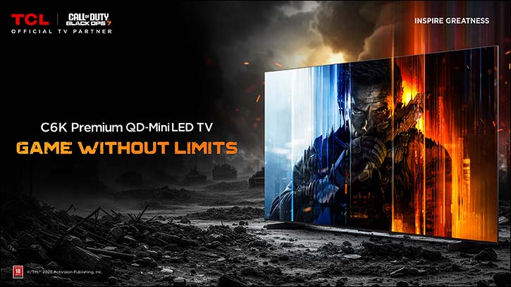 TCL and Call of Duty Unite to Elevate the Launch of Black Ops 7 With Next-Generation QD-Mini LED Immersion
