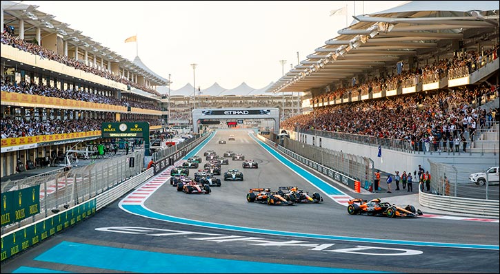 F1 title to be decided at 2025 Abu Dhabi Grand Prix