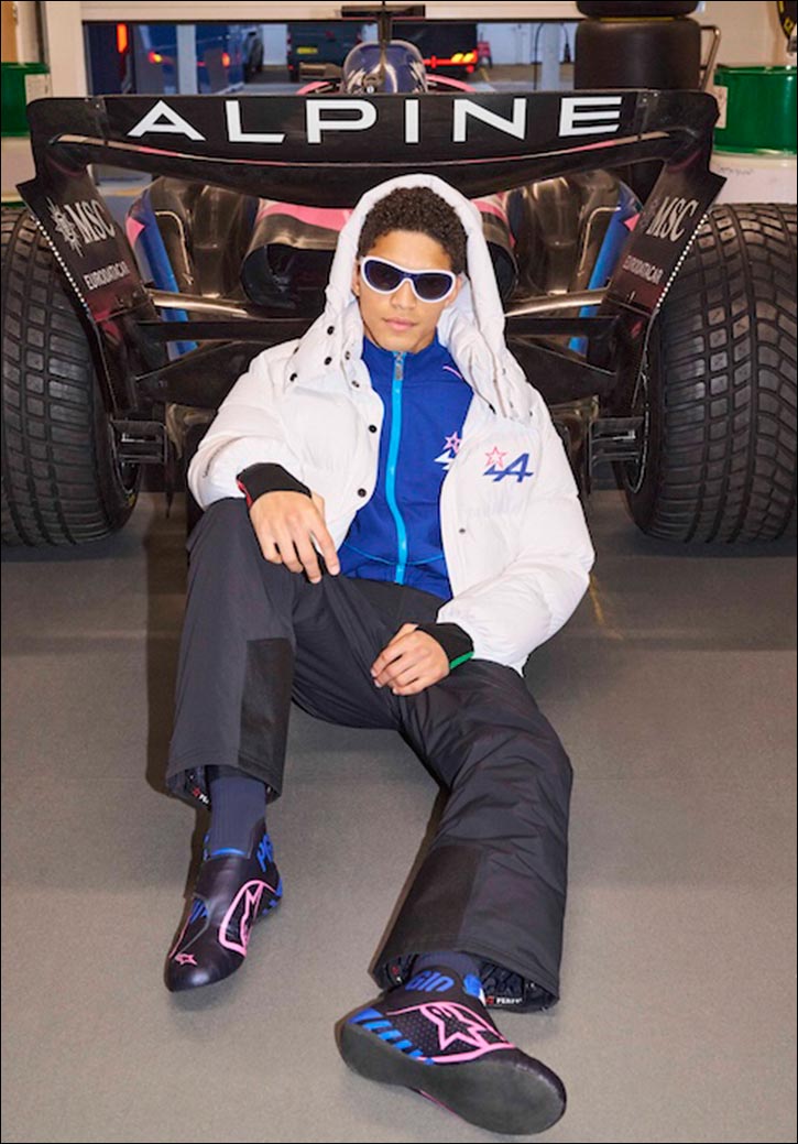 Perfect moment and BWT Alpine F1 team launch winter capsule collection in Abu Dhabi