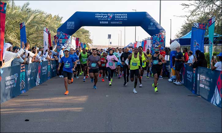 With 5,000 Participants, the 2025 Emirates Villages Run Series Concludes in Al Shuwaib