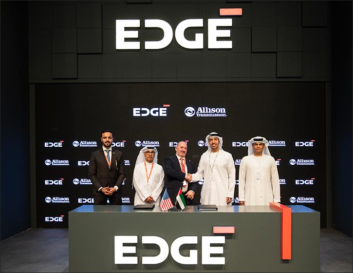 EDGE and Allison Transmission Sign Authorised Dealership Agreement to Support Land Mobility Platforms