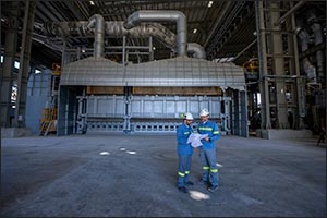 Construction milestone at EGA's UAE aluminium recycling plant as melting furnace charged for first time
