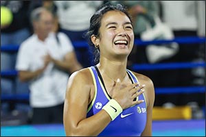 Eala electrifies packed crowds with remarkable comeback at mubadala abu dhabi open