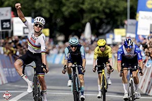 Tadej Pogačar storms to victory in stage 1 of the Tour de Romandie