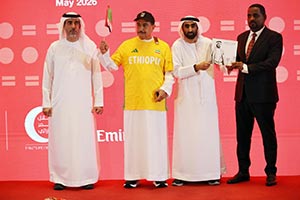 The Zayed Charity Run press conference was held in Addis Ababa, Ethiopia, highlighting its role as a global platform for giving without borders, inspi ...