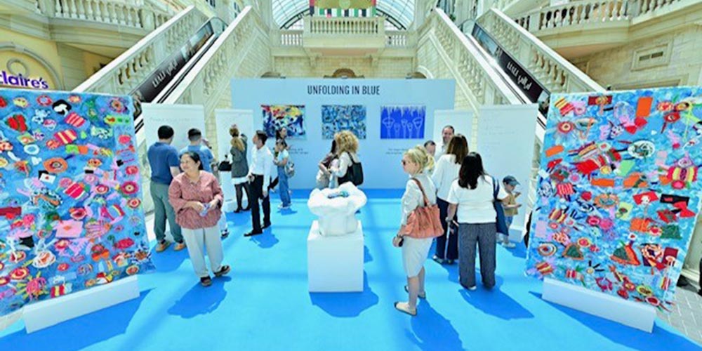 Mercato Mall Presents Unfolding in Blue � A Moving Tribute to Inclusion, Creativity, and Sensory Art