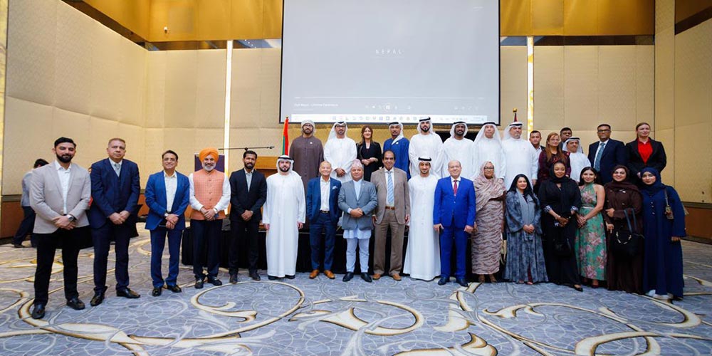 The Embassy of Nepal in Abu Dhabi organized a programme entitled 'Nepal�UAE Economic Partnership'