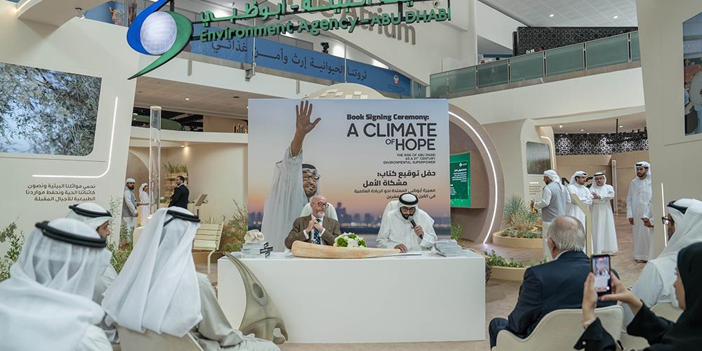 The Environment Agency – Abu Dhabi hosted the signing of “A Climate of Hope”, celebrating the emirate’s journey in environmental conservation and climate action