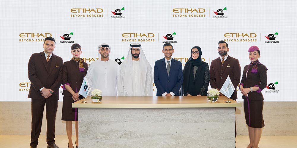 Etihad and UAE Wrestling Federation sign MoU to drive the growth of wrestling and support athletes across the UAE
