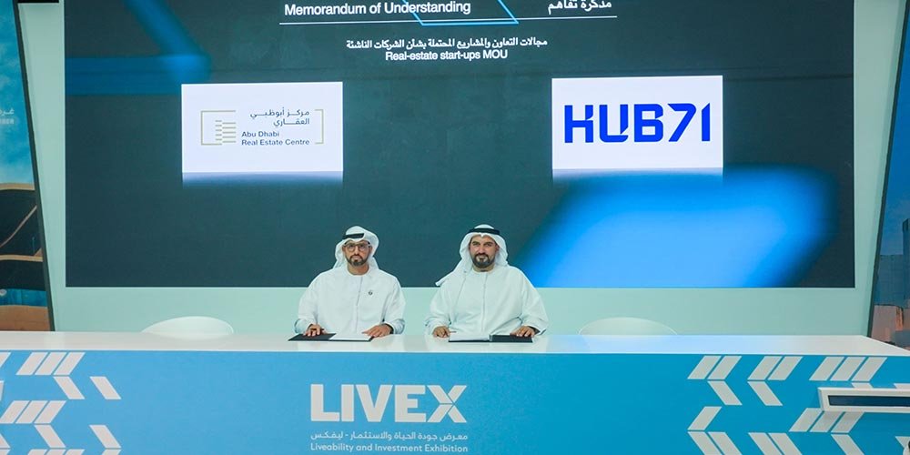 ADREC and Hub71 sign MOU to connect Abu Dhabi's real estate sector with technology startups