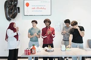 SEHA Encourages Young Adults to make their First Blood Donation