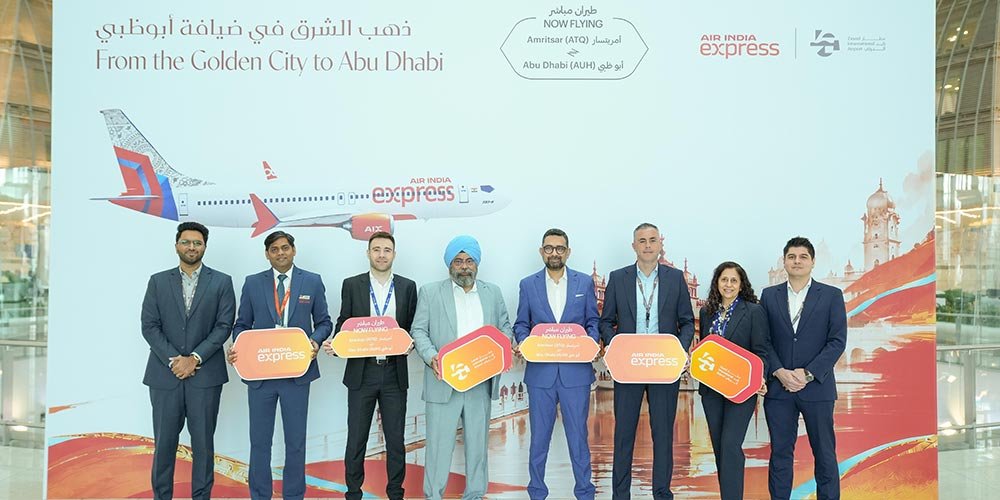 Zayed International Airport and Air India Express to expand Abu Dhabi's connectivity to two additional destinations in India